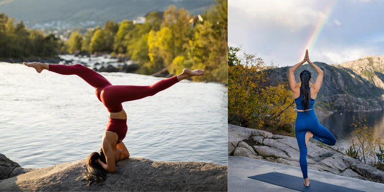 Yoga - Vores Yoga Kollektion er skabt med fokus på at forene bevægelsesfrihed, komfort og æstetisk design, så du kan bevæge dig frit og samtidig føle dig fantastisk tilpas.