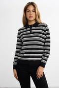Knitted Pique Sweater