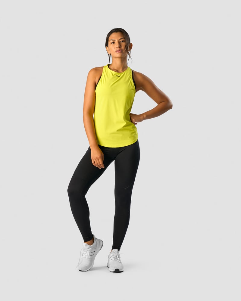 charge tank top wmn acid yellow