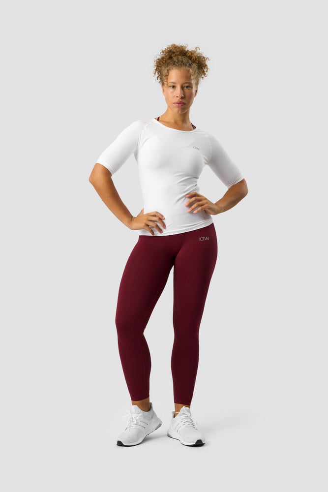 everyday seamless t-shirt mid sleeve white