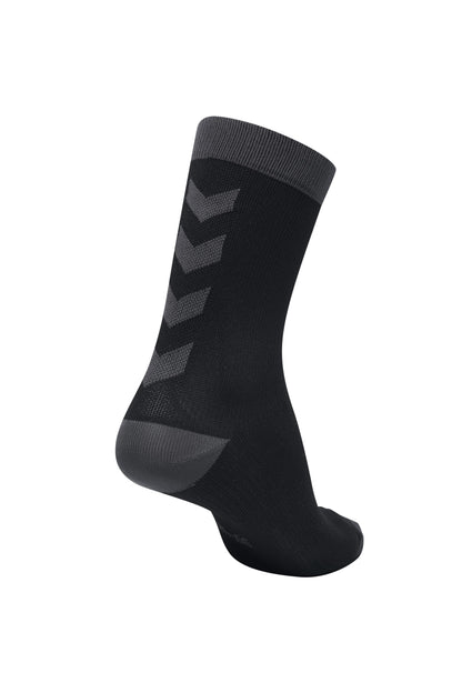 HUMMEL - Element Indoor Sport Sock 2 Pack - Black/asphalt