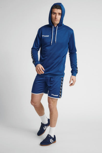 HUMMEL - Hmlauthentic Poly Hoodie - True Blue