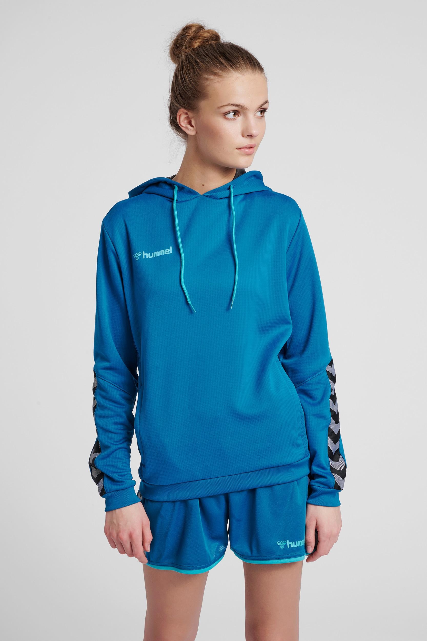 HUMMEL - Hmlauthentic Poly Hoodie Woman - Celestial