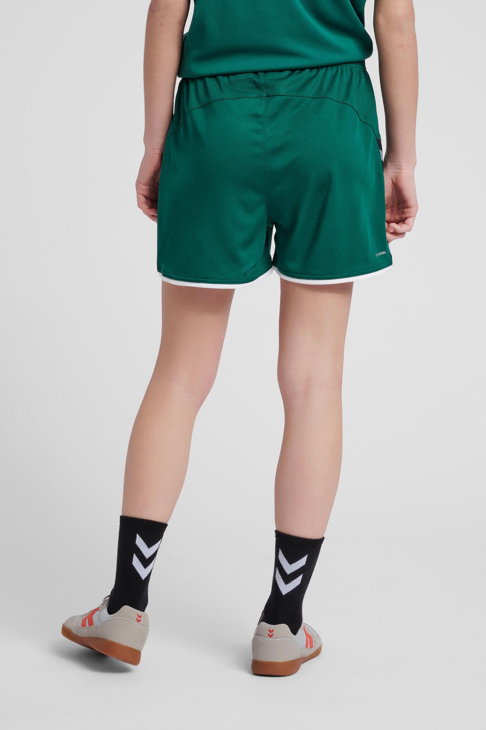 HUMMEL - Hmlauthentic Poly Shorts Woman - Evergreen