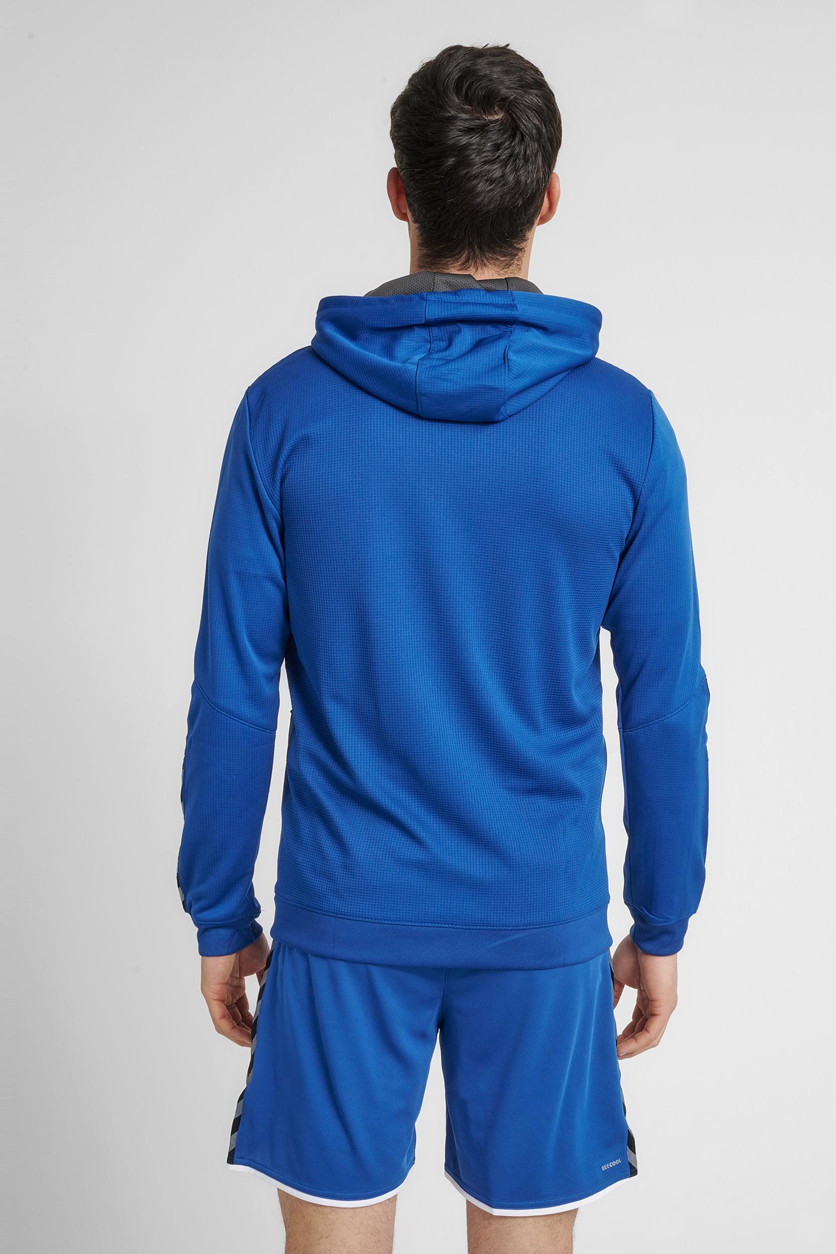 HUMMEL - Hmlauthentic Poly Zip Hoodie - True Blue