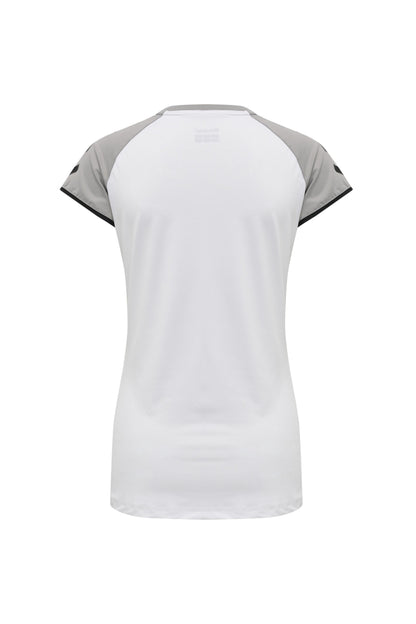 HUMMEL - Hmlcore Volley Stretch Tee Wo - White