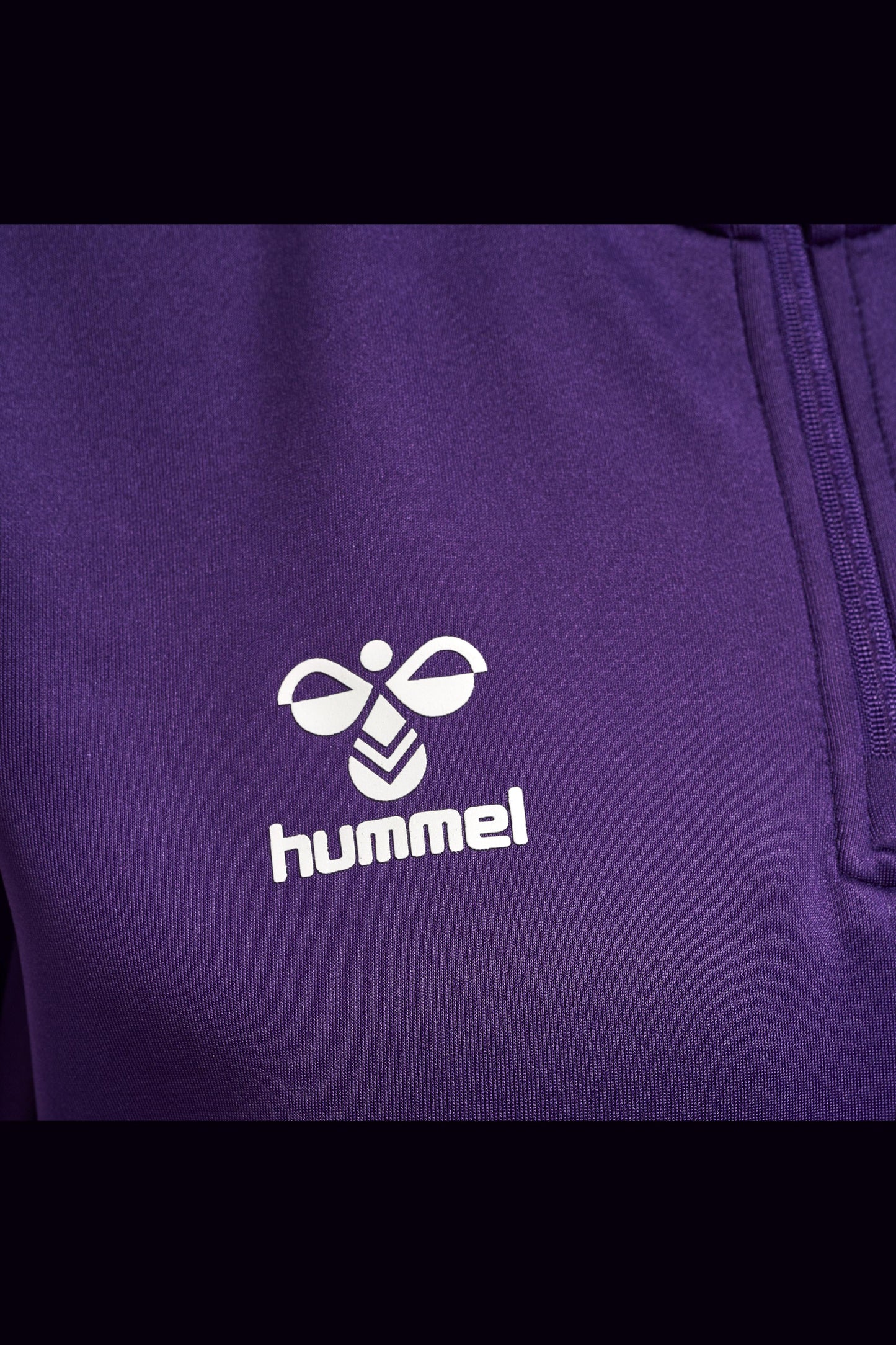 HUMMEL - Hmlcore Xk Half Zip Sweat Woman - Acai/white