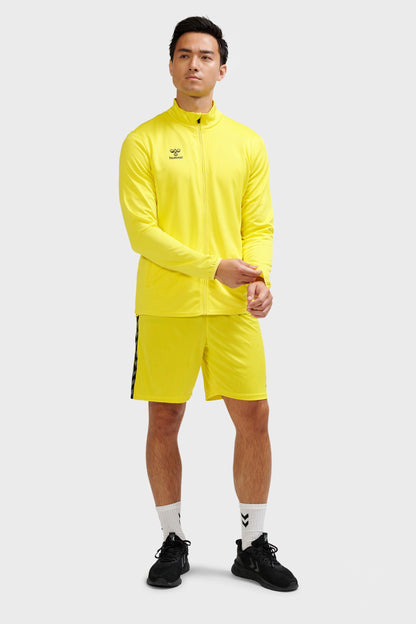 HUMMEL - Hmlessential Track Jacket - Blazing Yellow