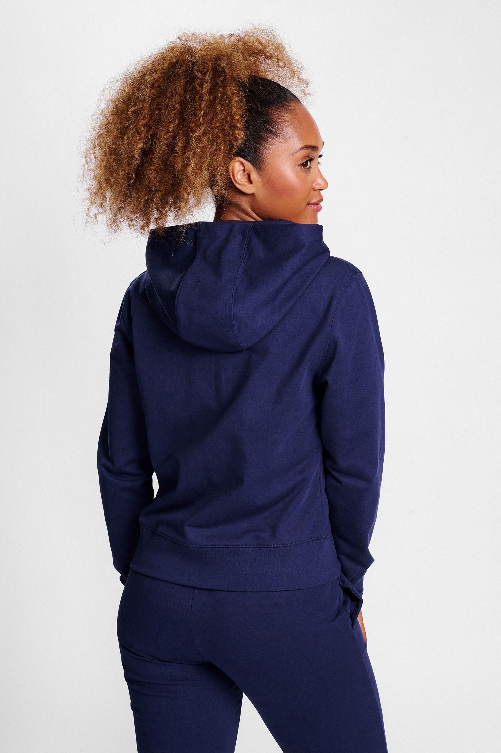 HUMMEL - Hmlgo 2.0 Zip Hoodie Woman - Marine