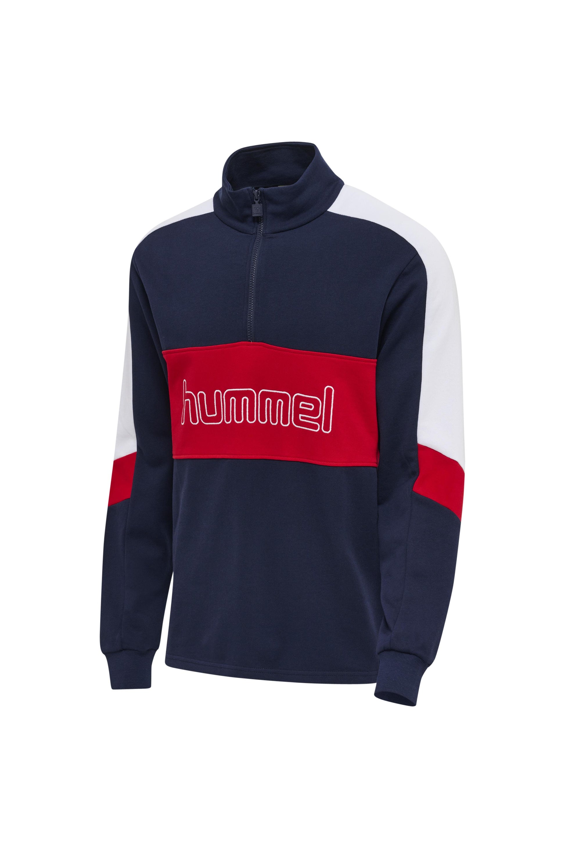 HUMMEL - Hmlic Claude Half Zip Sweatshirt - Peacoat