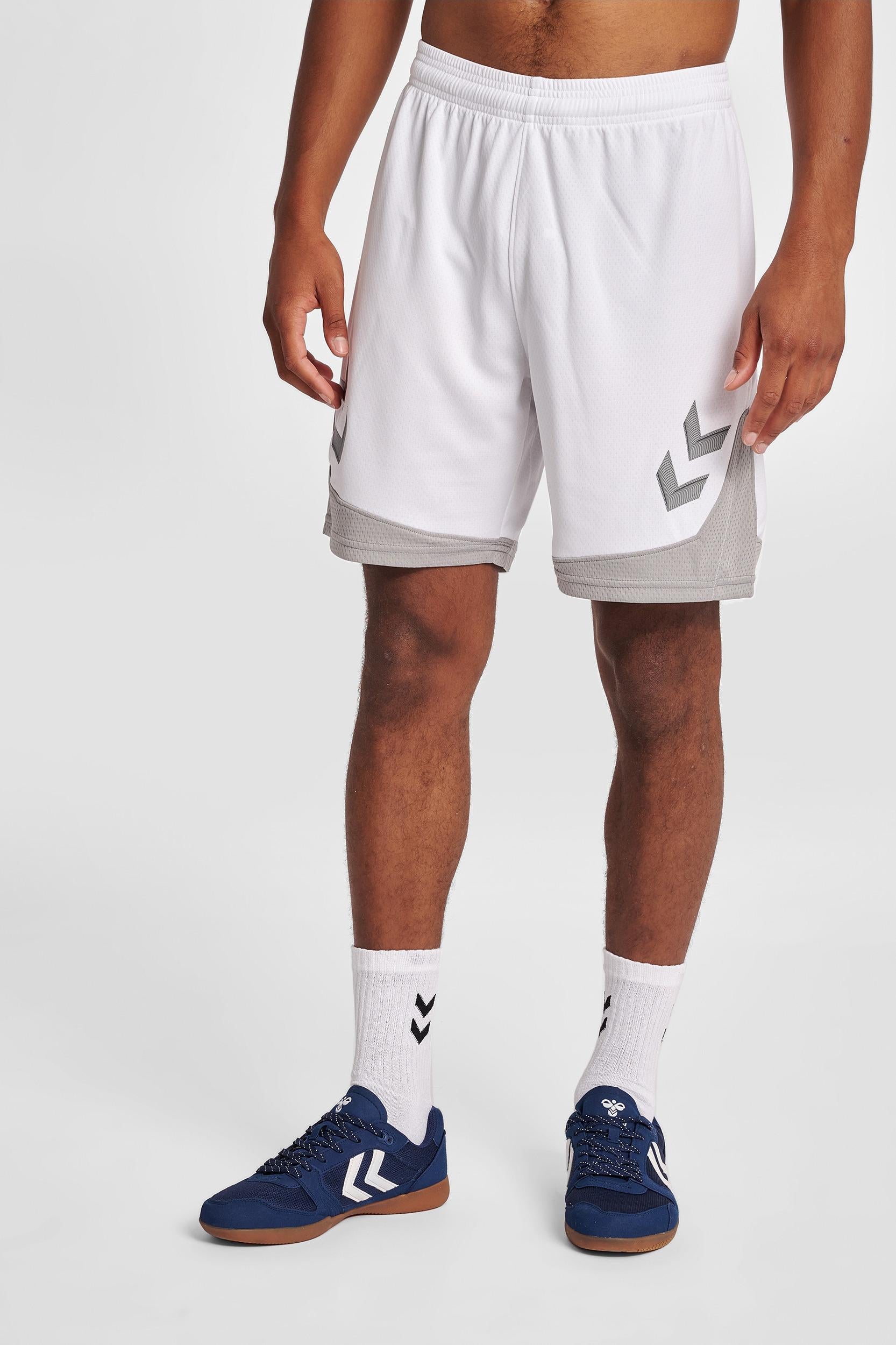 HUMMEL - Hmllead Poly Shorts - White