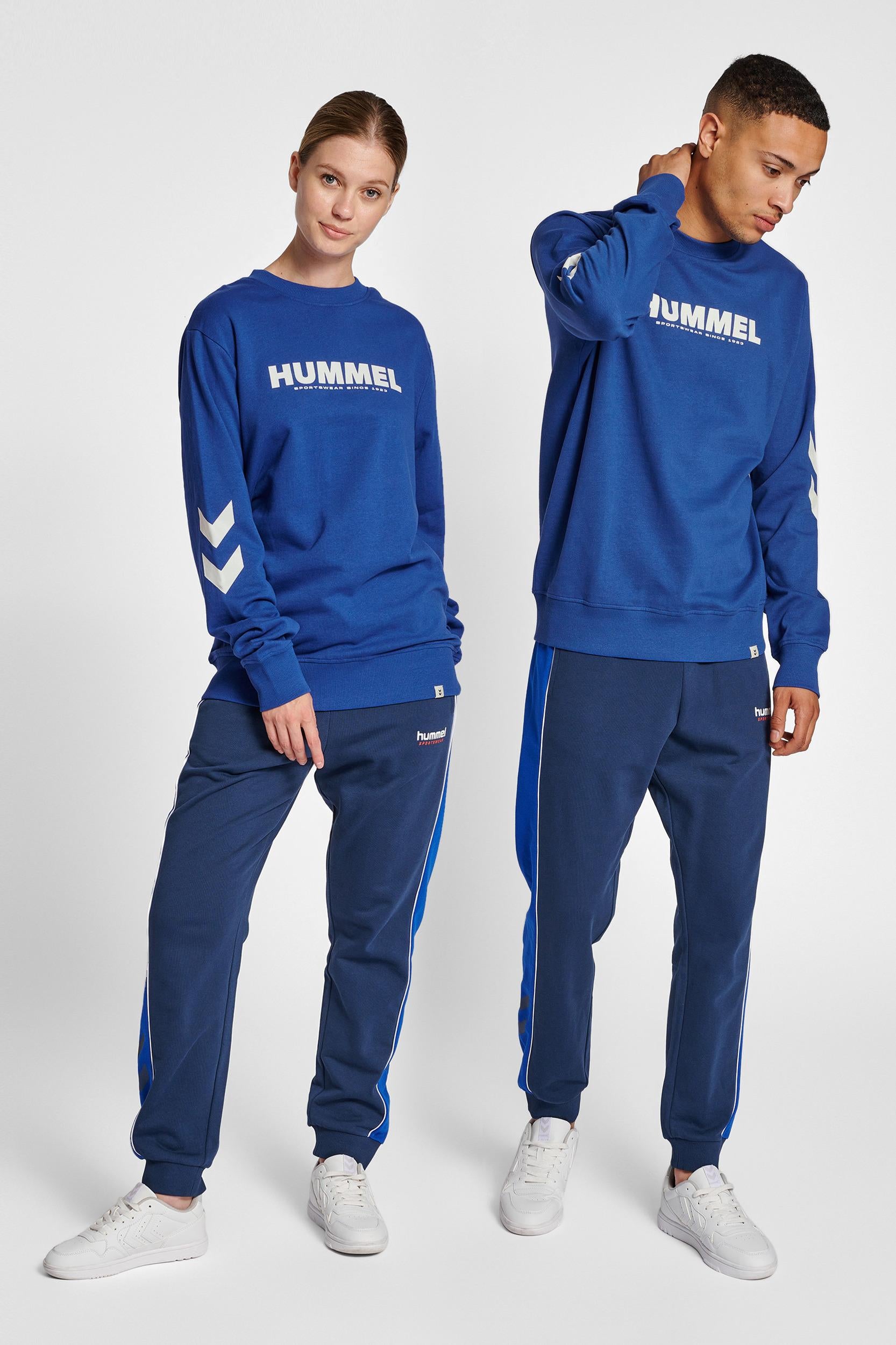 HUMMEL - Hmllegacy Sweatshirt - Mazarine Blue