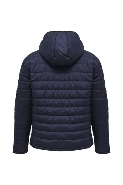 HUMMEL - Hmlnorth Quilted Hood Jacket - Marine