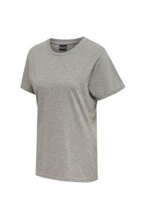 HUMMEL - Hmlred Basic T-shirt S/s Woman - Grey Melange