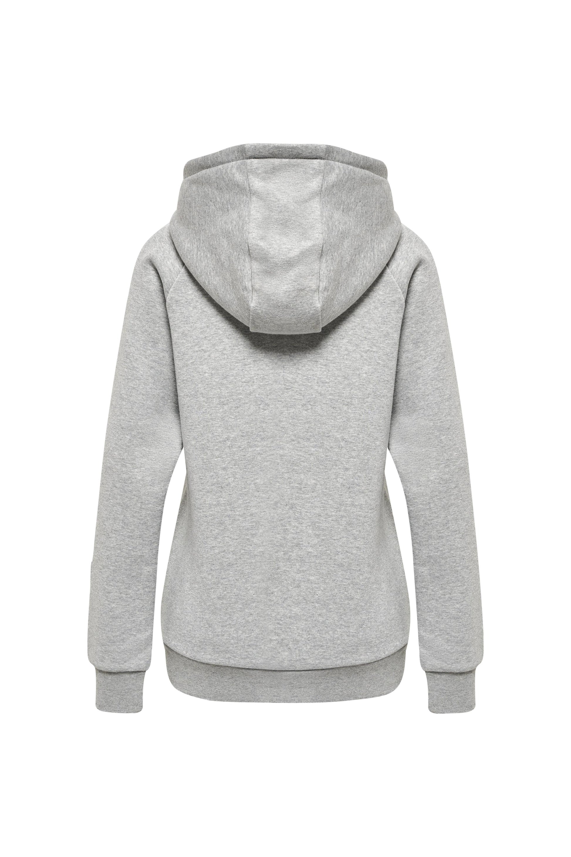 HUMMEL - Hmlred Heavy Hoodie Woman - Grey Melange