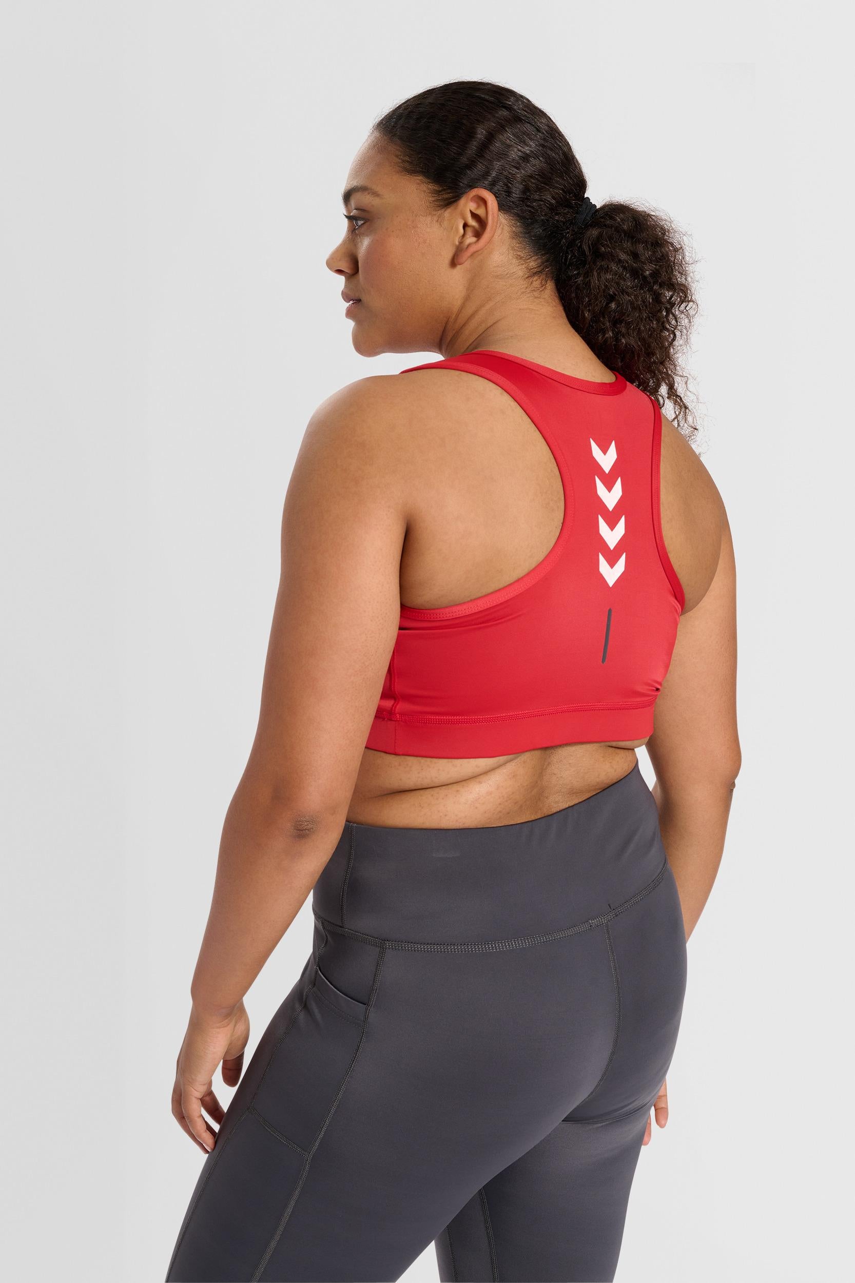 HUMMEL - Hmlte Curvy Sports Bra Plus - American Beauty