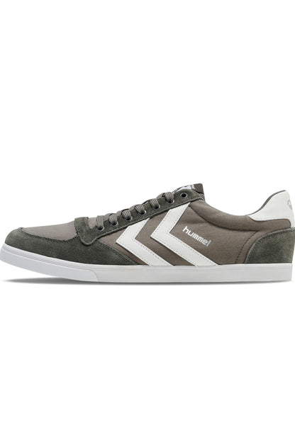 HUMMEL - Hummel Slimmer Stadil Low Shoes - Castle Rock/white Kh