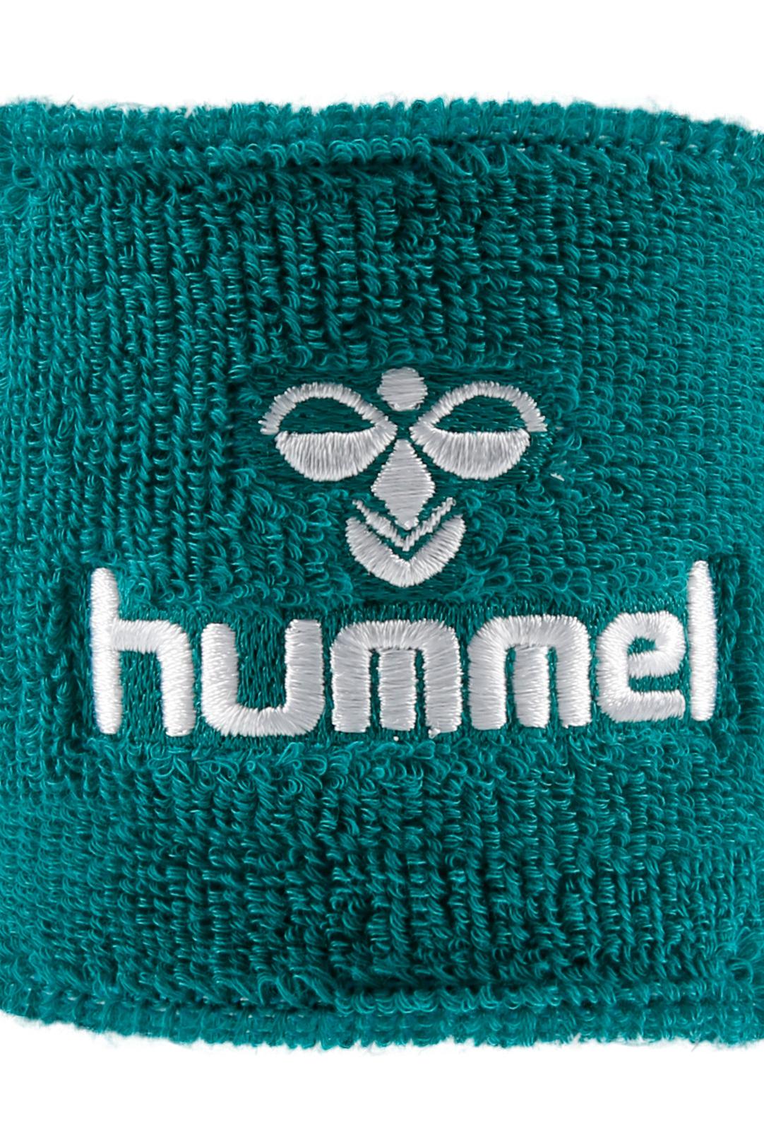 HUMMEL - Old School Small Wristband - Sports Green/white