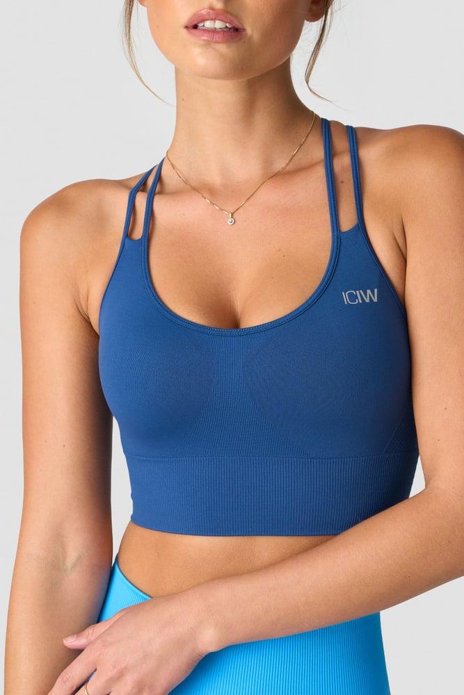 ICANIWILL - Define Seamless Sports Bra - Dark Navy