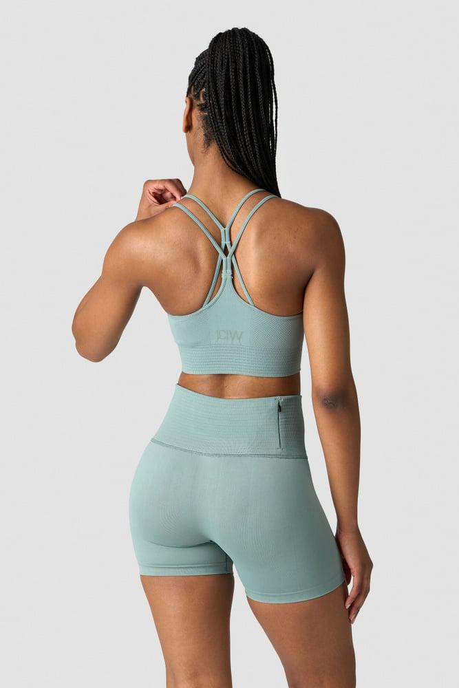 ICANIWILL - Define Seamless Sports Bra - Fog Grey