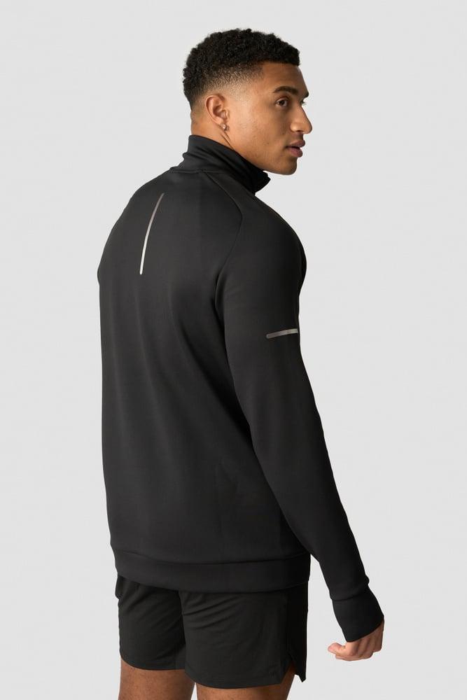 ICANIWILL - Mercury 1/4 Zip Crewneck - Black