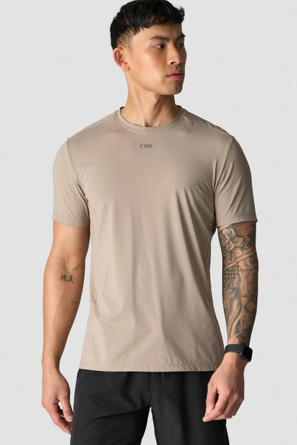 ICANIWILL - Mirage T-shirt - Light Dusty Brown