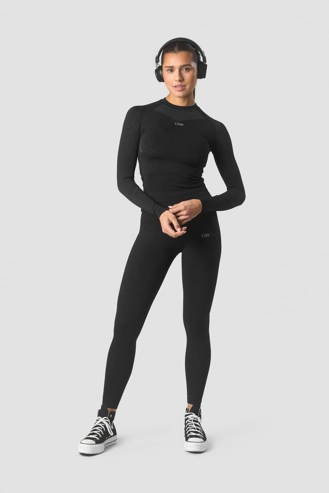 ICANIWILL - Ultra Seamless Long Sleeve - Black