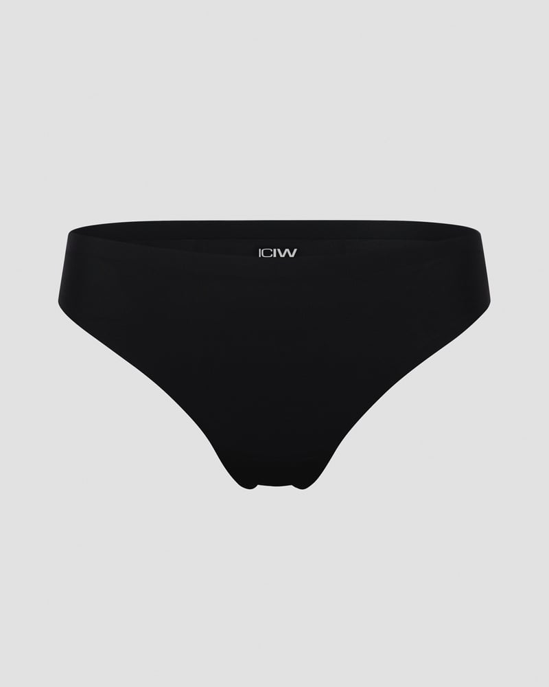 invisible thong 3-pack black