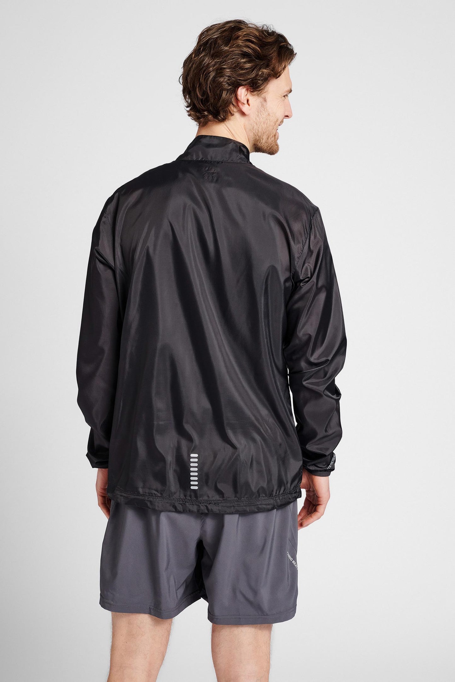 NEWLINE - Men Packable Tech Jacket - Forged Iron