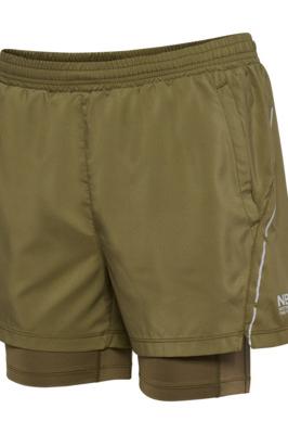 NEWLINE - Nwlfast 2in1 Zip Pocket Shorts W - Capers