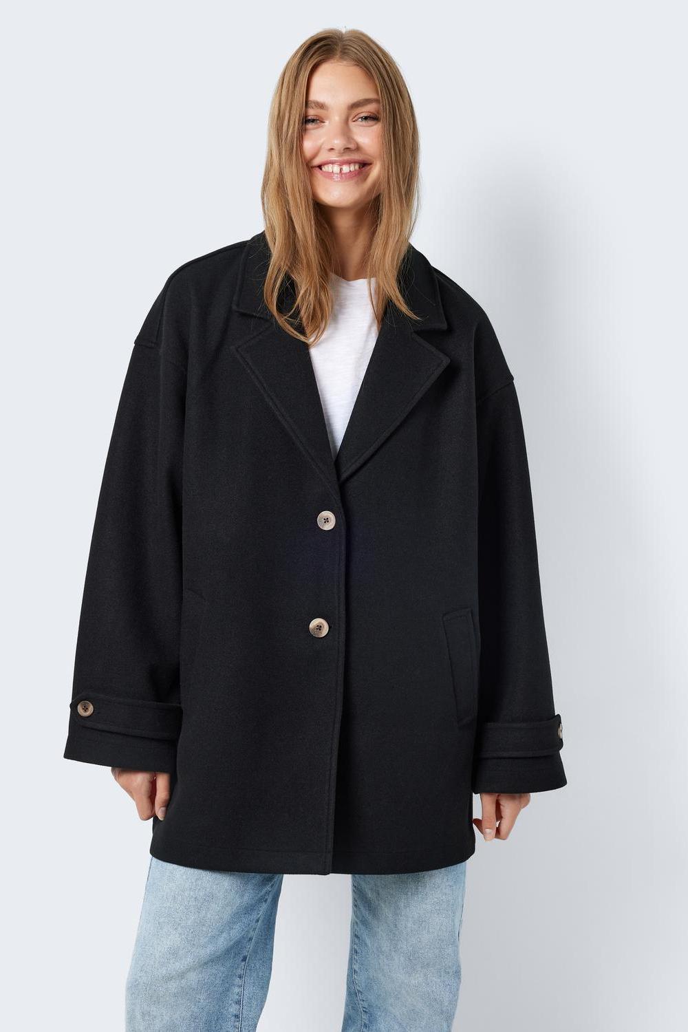 NOISY MAY - Alicia Ls Oversize Blazer - Black