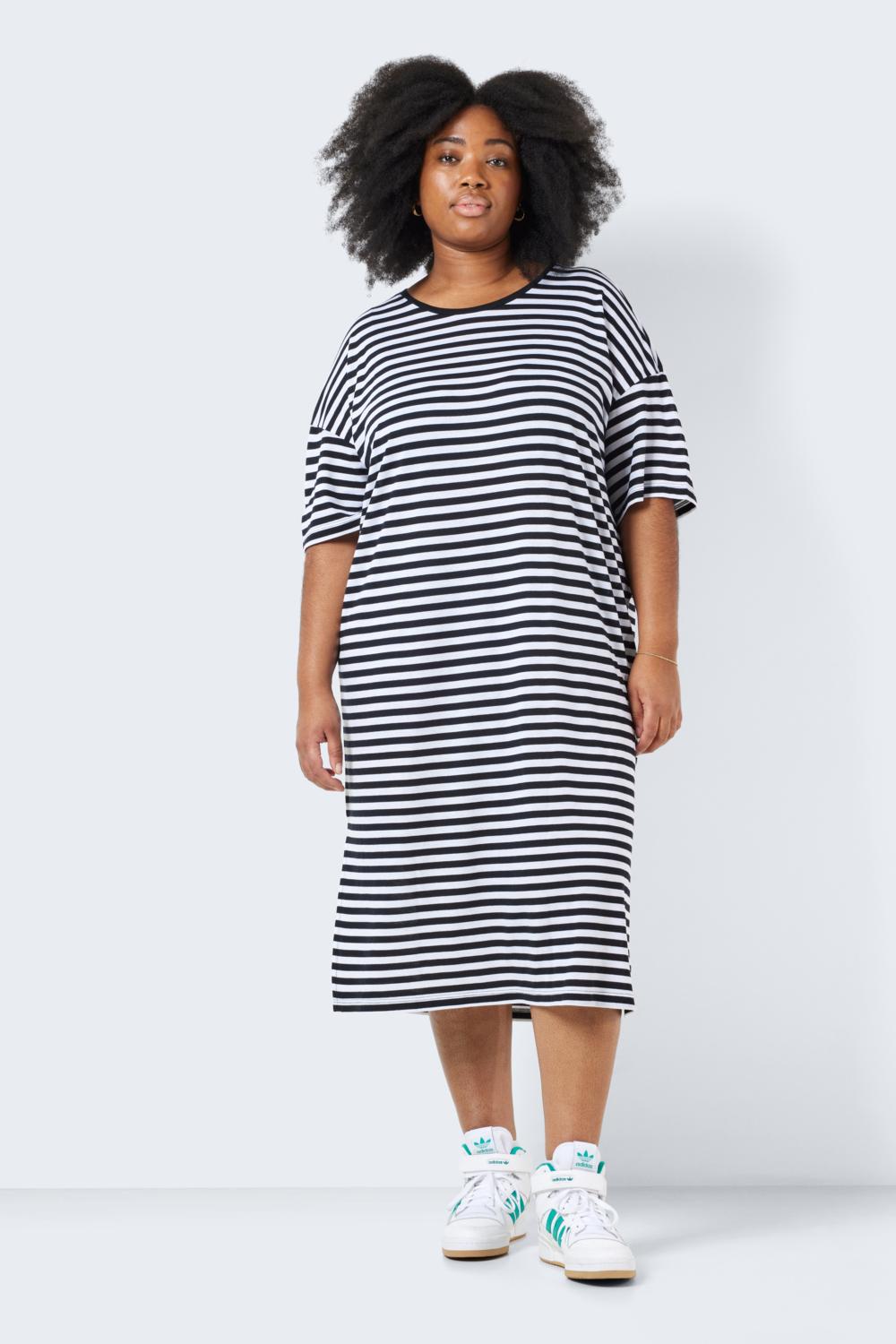 NOISY MAY - Mayden 2/4 Dress Curve - Black