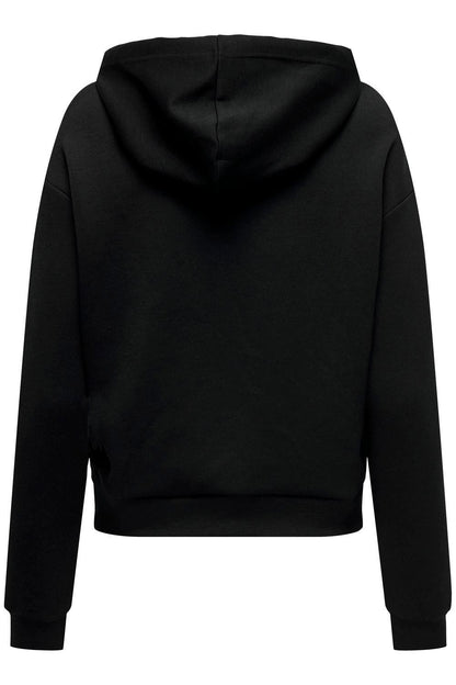 ONLYPLAY - Lounge Life Hood Ls Swt - Black