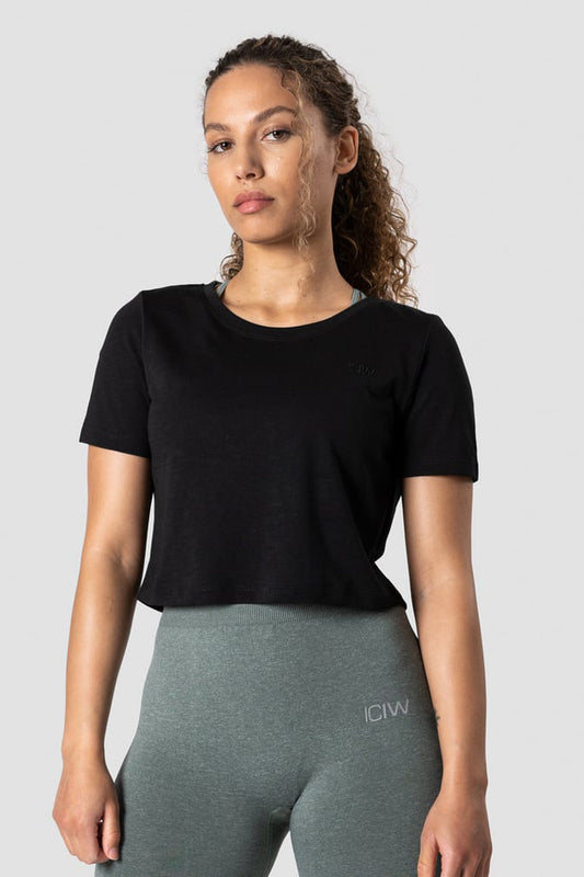 premium crop top  wmn - for kvinde - ICANIWILL - Toppe