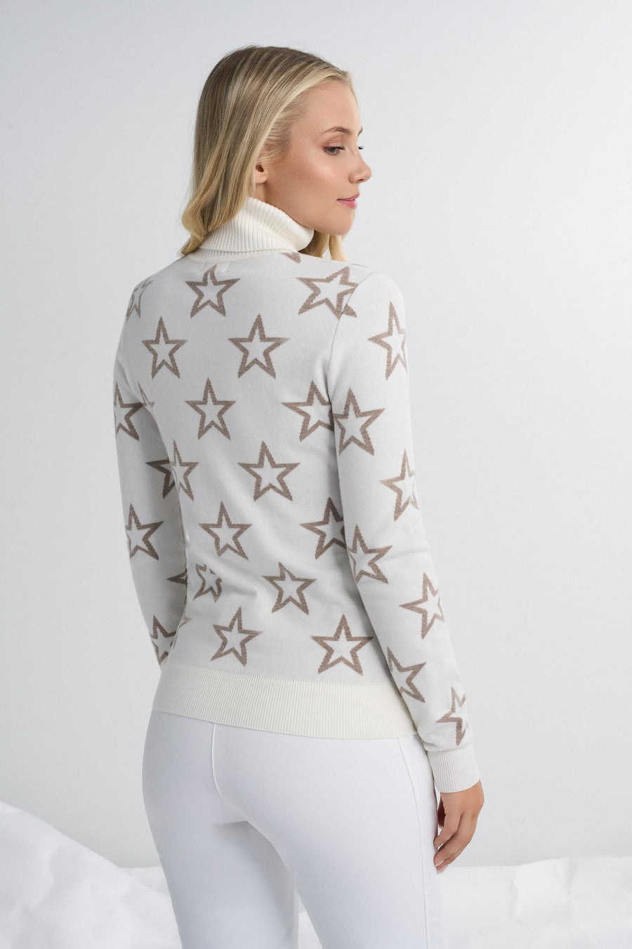Skistar Sweater · White/Beige