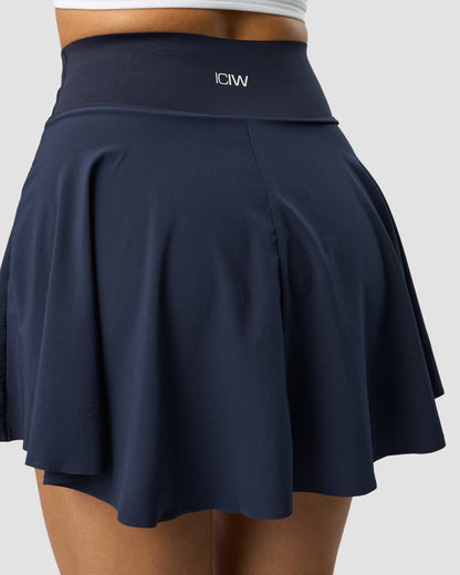 smash 2-in-1 skirt navy