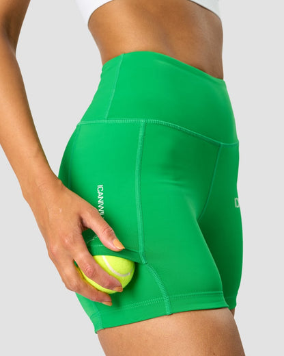 smash shorts wmn bright green