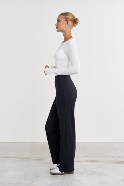 Tailored Relaxed Pants - for dame - Famme - Pants